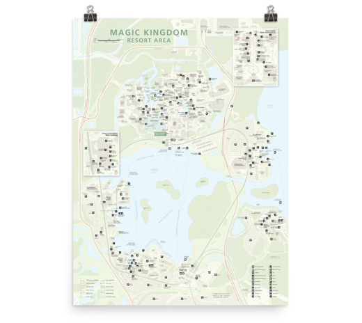Walt Disney World Resort Maps