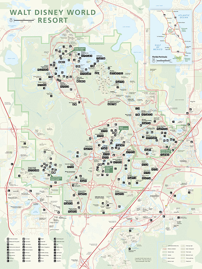 Walt Disney World Resort® Maps